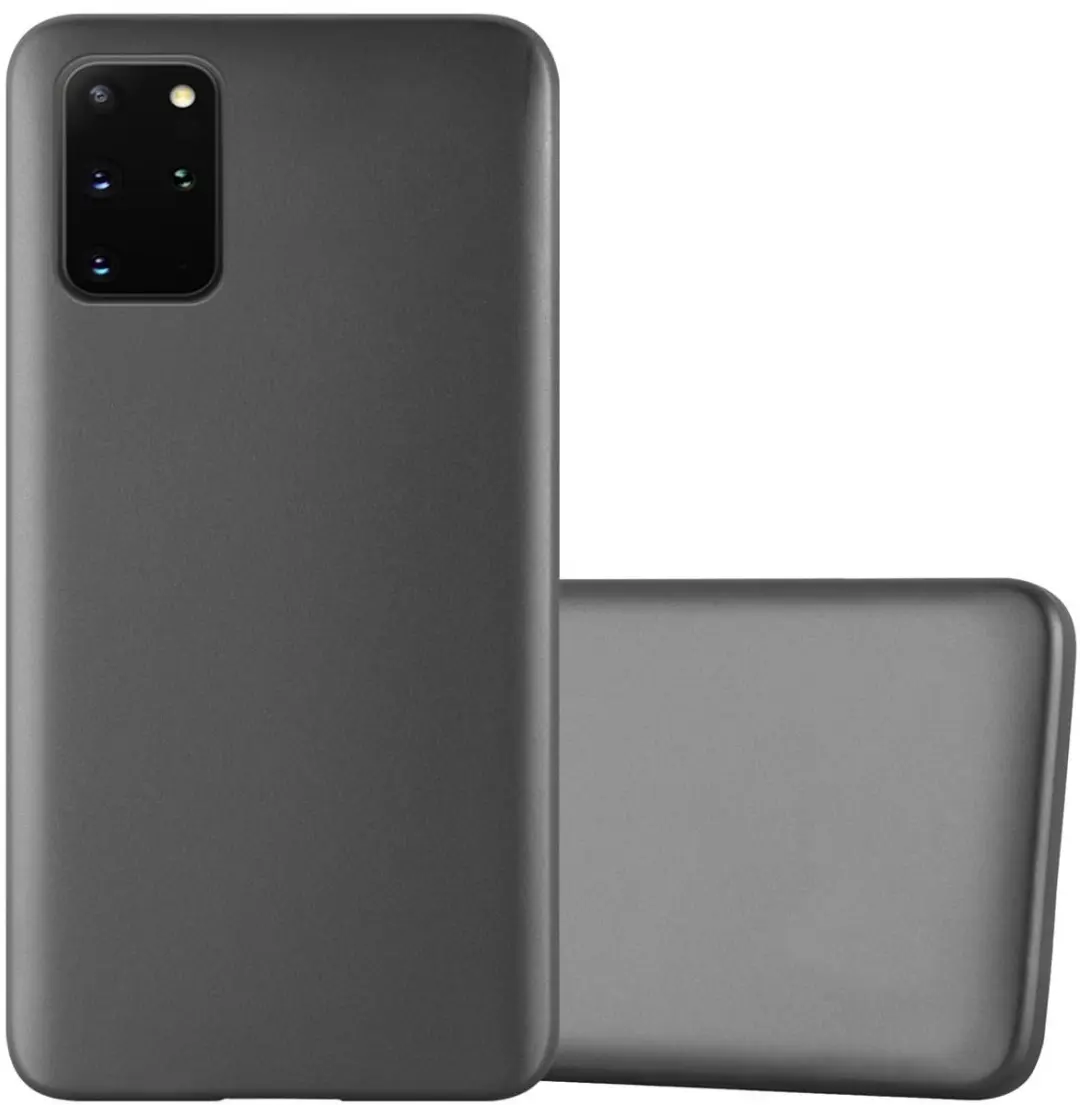 Cadorabo Hoesje geschikt voor Samsung Galaxy S20 PLUS in METALLIC GRIJS