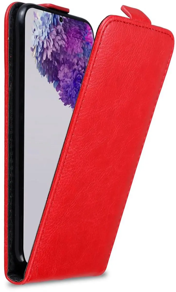 Cadorabo Hoesje geschikt voor Samsung Galaxy S20 ULTRA in APPEL ROOD