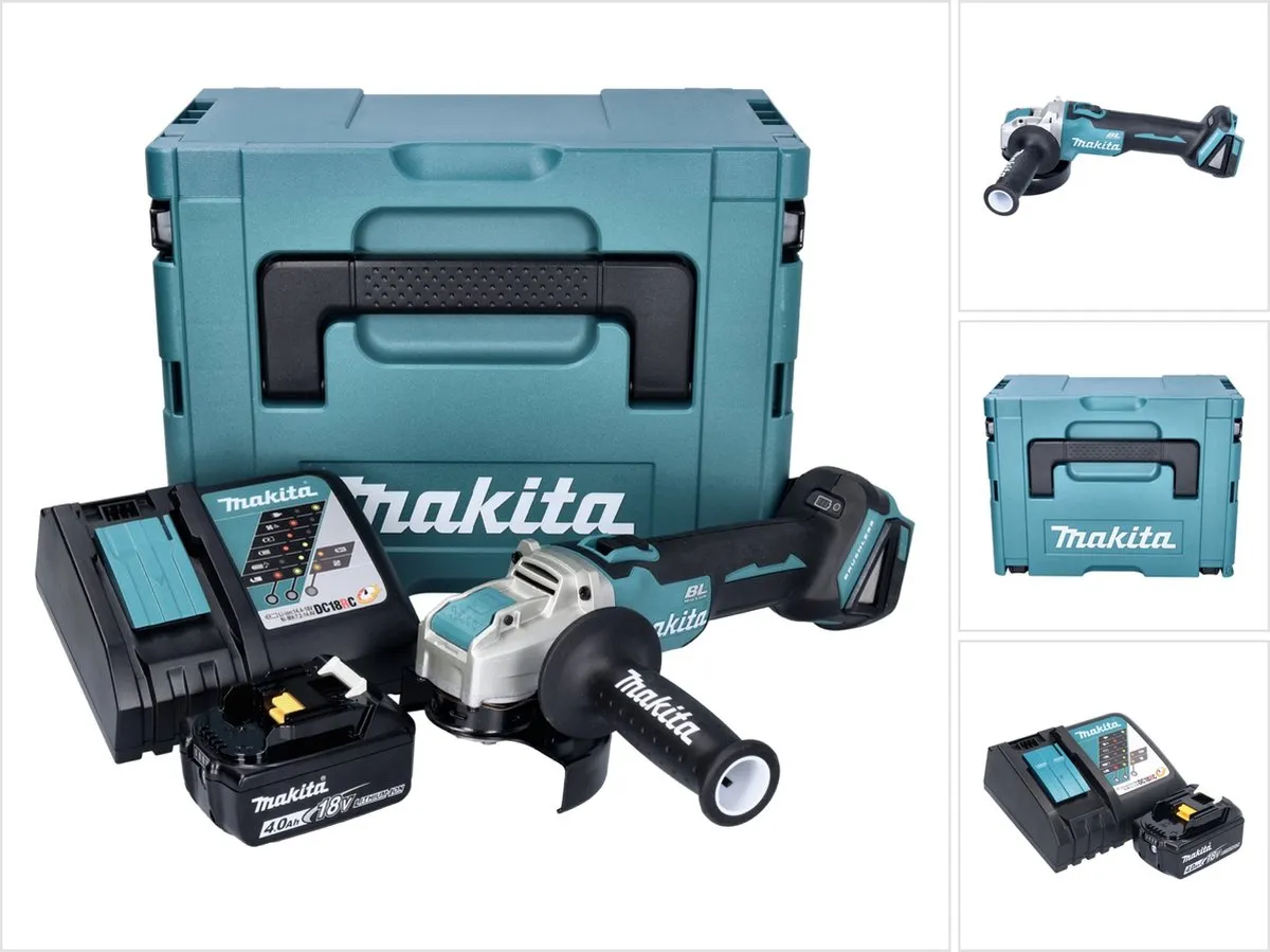 Makita DGA 521 Accuslijpmachine 18V 125mm X-LOCK