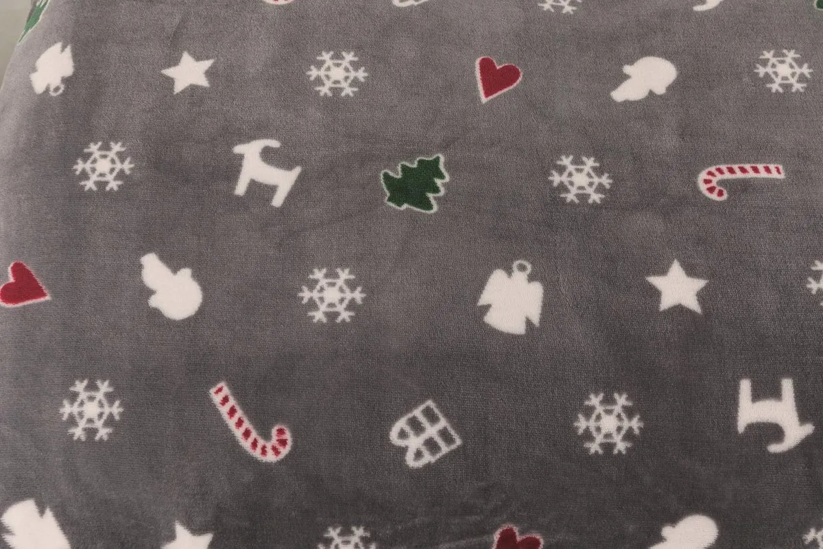 Trixie Hondenkussen Xmas Yuki 70x55cm Grijs