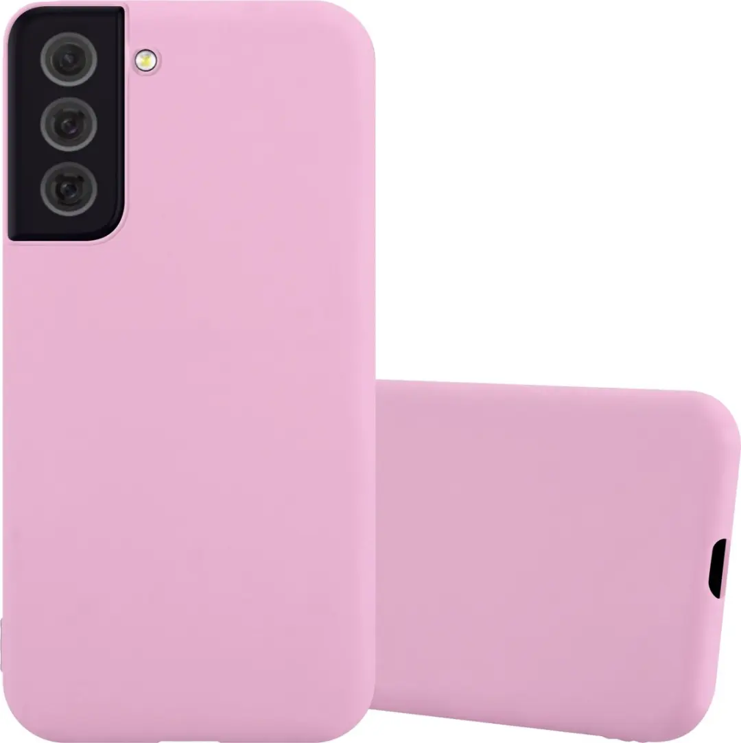 Cadorabo Hoesje geschikt voor Samsung Galaxy S22 in CANDY ROZE
