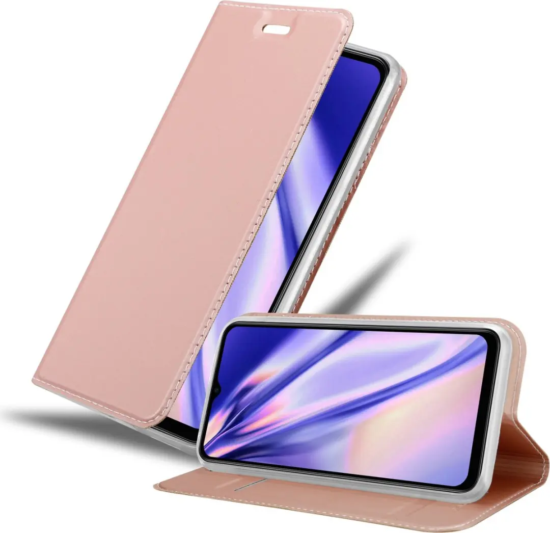 Cadorabo Hoesje geschikt voor Samsung Galaxy M33 5G in CLASSY ROSE GOUD