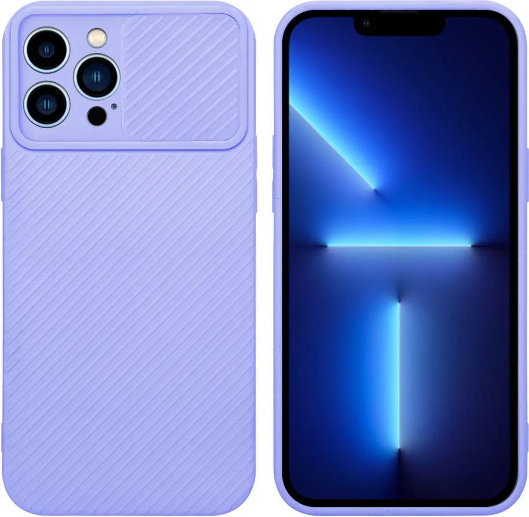 Cadorabo Hoesje geschikt voor Apple iPhone 13 PRO MAX in Bonbon Paars