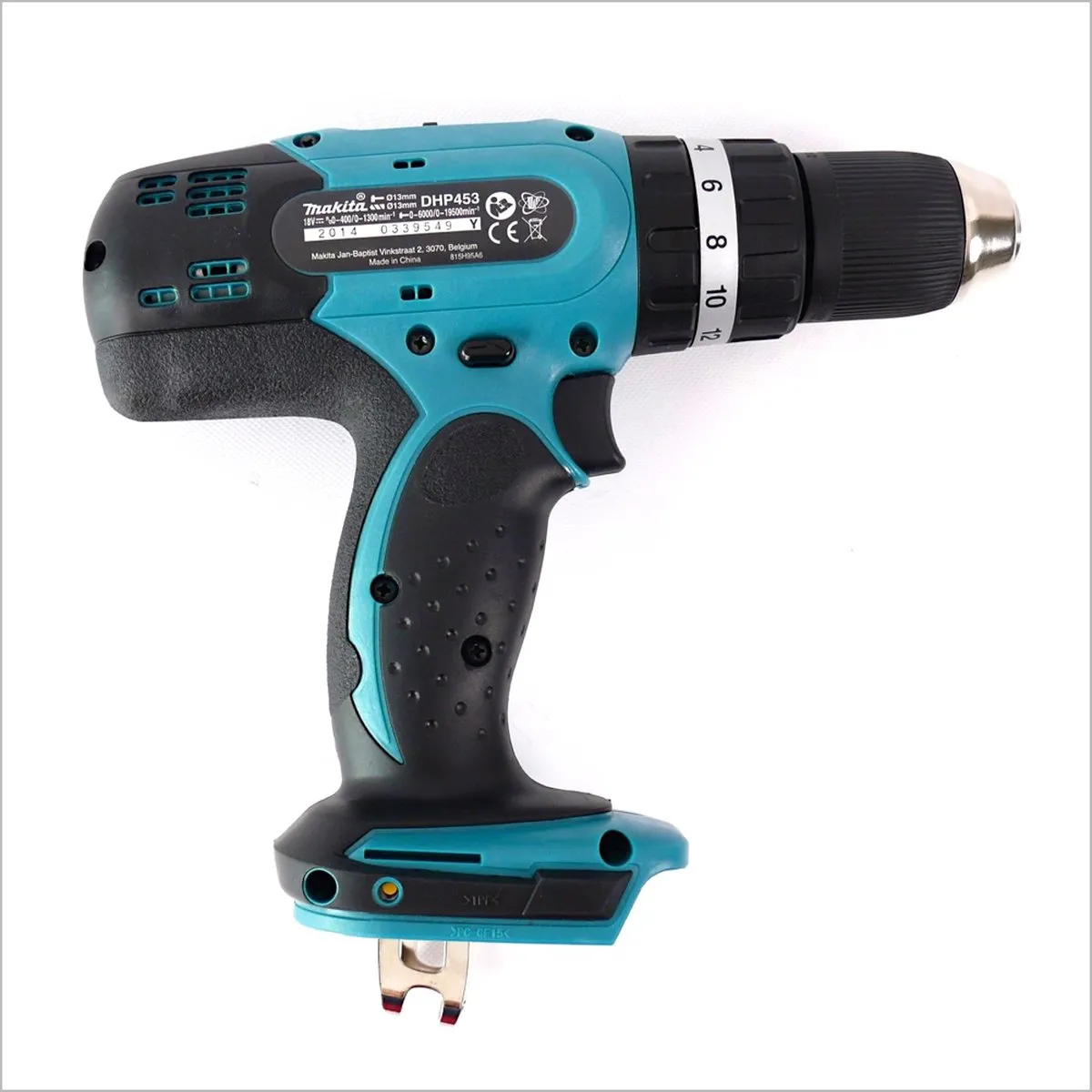 Makita DHP 453 ZE Klopboormachine 18V - 42Nm - 16 standen - afbeelding 3 van 5