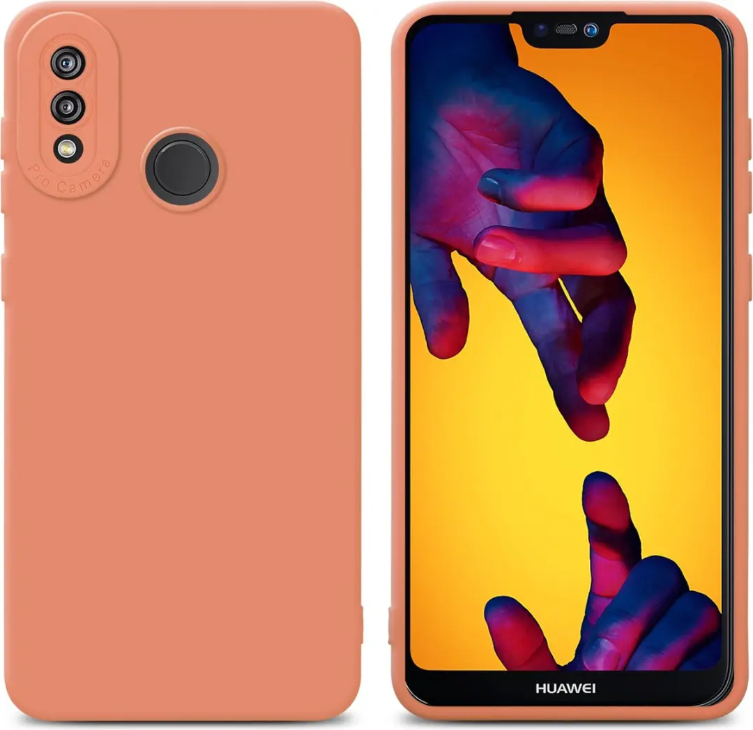 Cadorabo Hoesje geschikt voor Huawei P20 LITE 2018 / NOVA 3E in FLUID LICHT ORAN