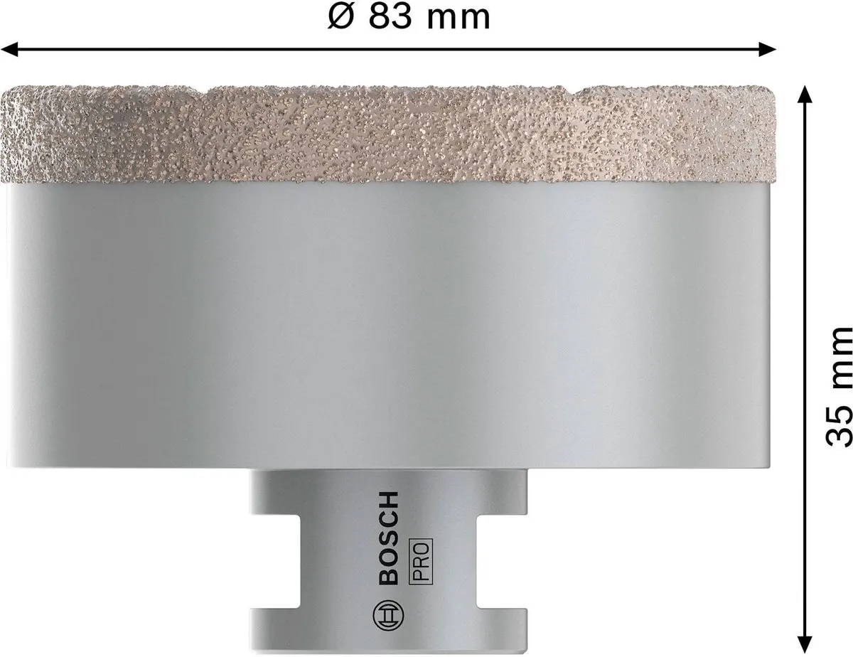 DRYSPEED DIAMANTBOOR M14 83MM