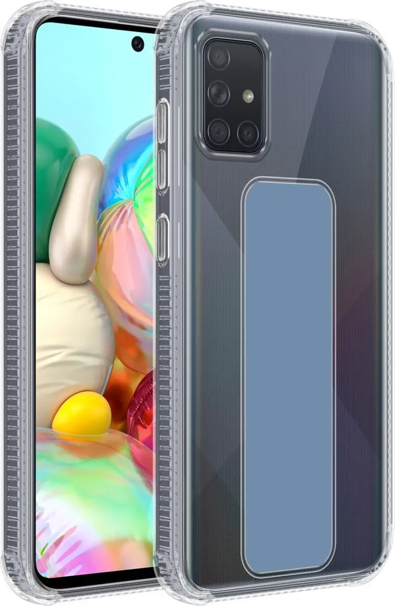Cadorabo Hoesje geschikt voor Samsung Galaxy A51 4G / M40s in LICHTBLAUW