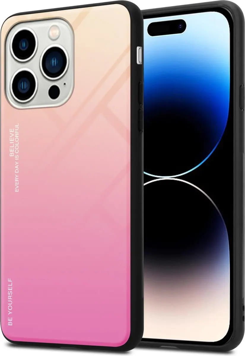 Cadorabo Hoesje geschikt voor Apple iPhone 14 PRO MAX in GEEL