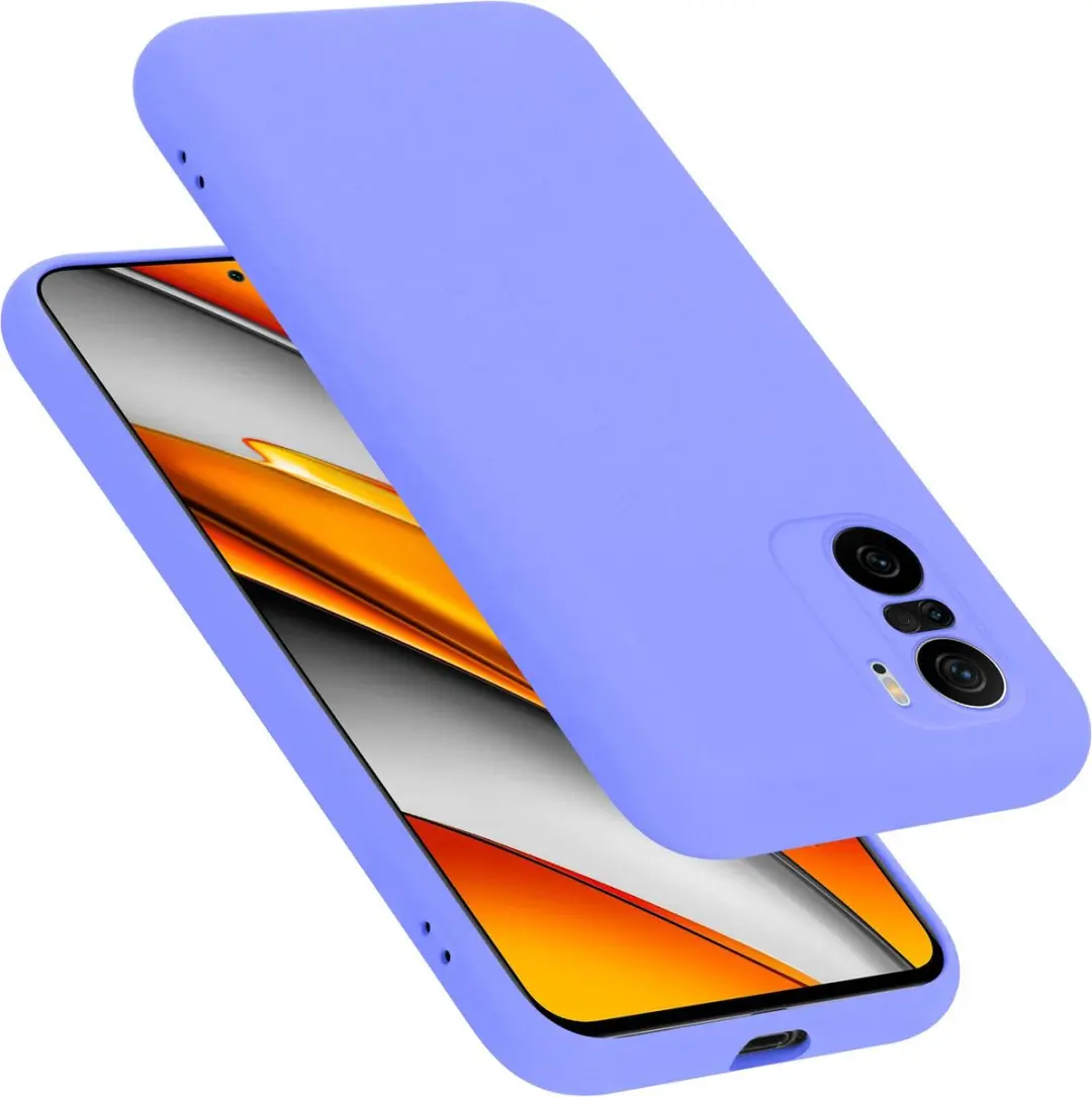 Cadorabo Hoesje geschikt voor Xiaomi Mi 11i / POCO F3 in LIQUID LICHT PAARS
