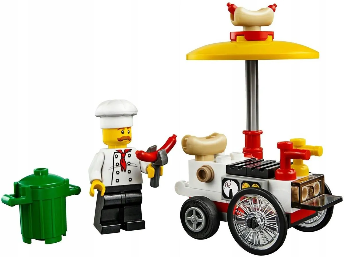 LEGO City Hot Dog Stand 30356 - 43 Stukken - Multikleur