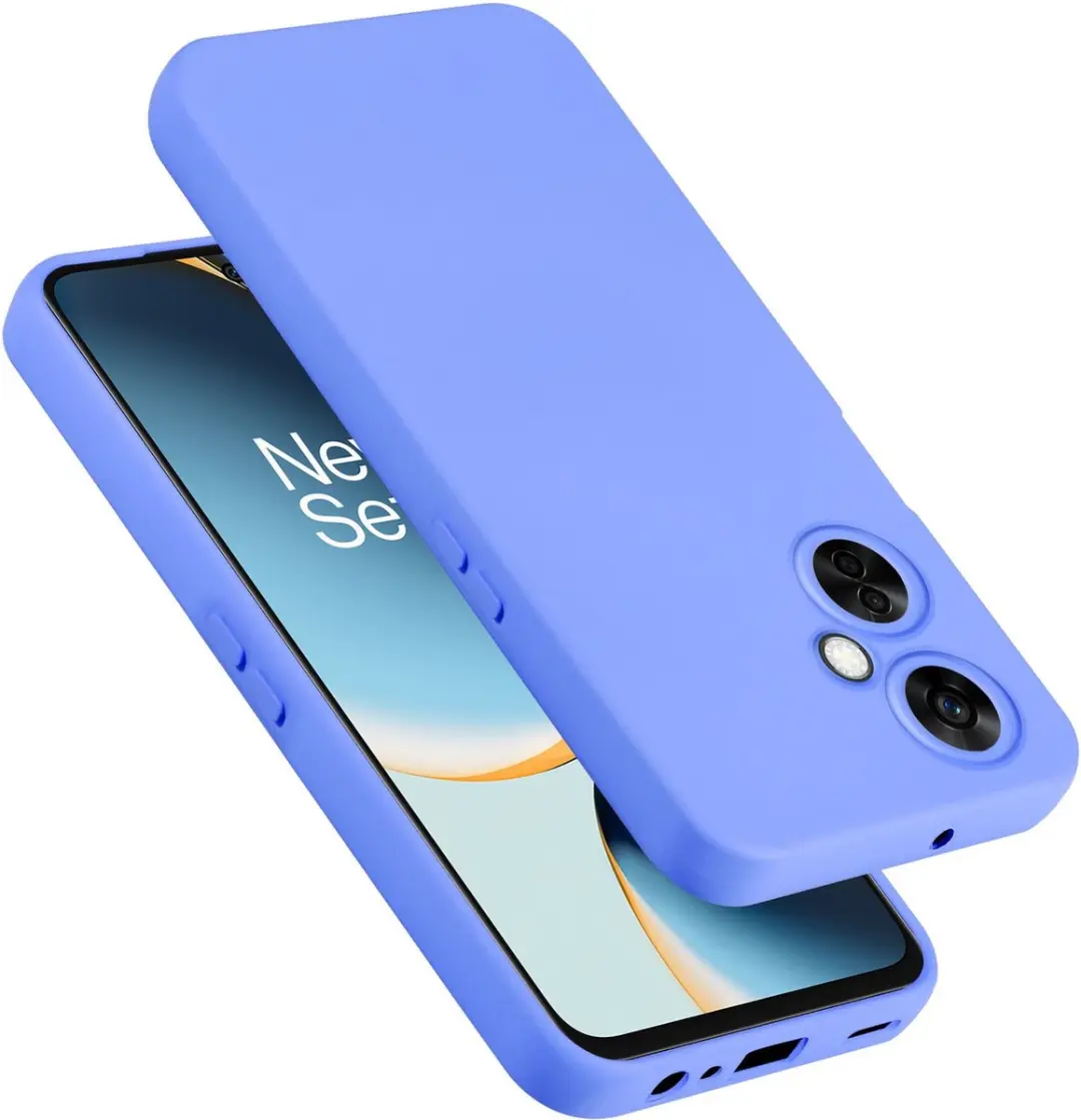 Cadorabo Hoesje geschikt voor OnePlus Nord CE 3 Lite 5G in LIQUID LICHT PAARS
