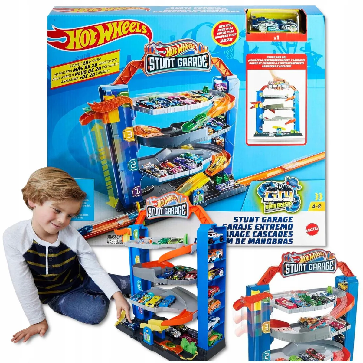 Hot Wheels Rondell Garage met Lift