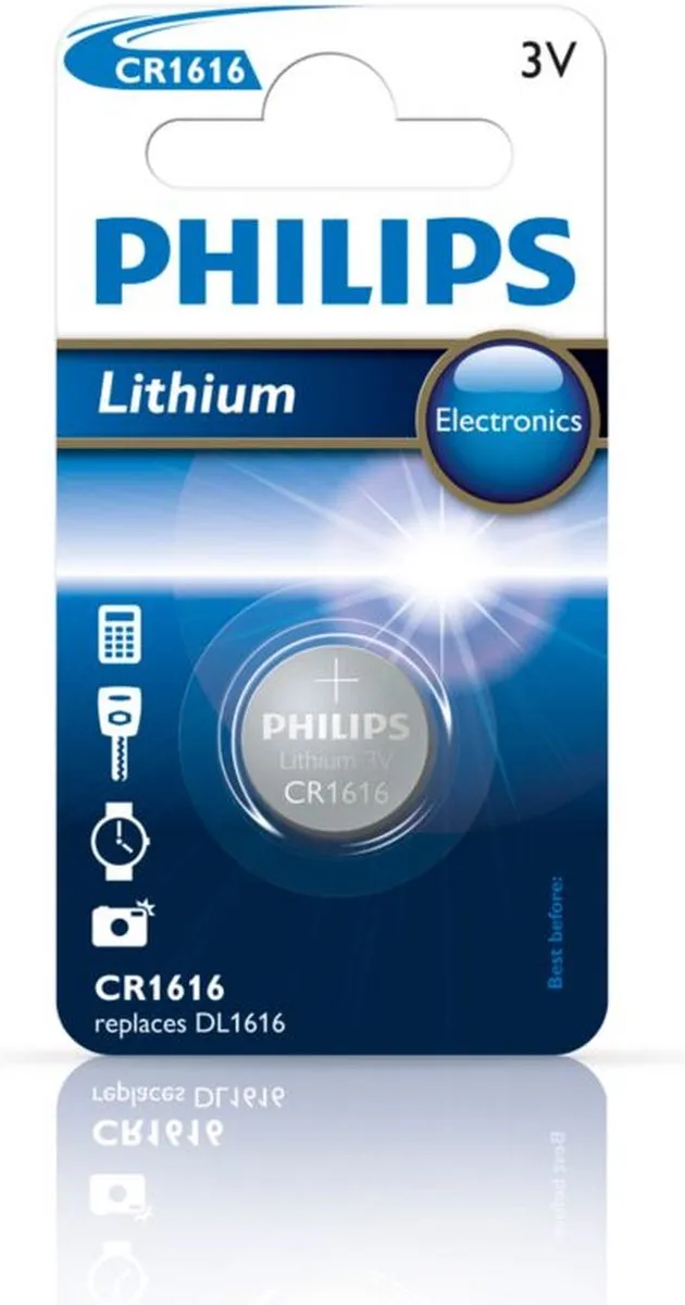 Philips CR1616/00B Knoopcel Lithium