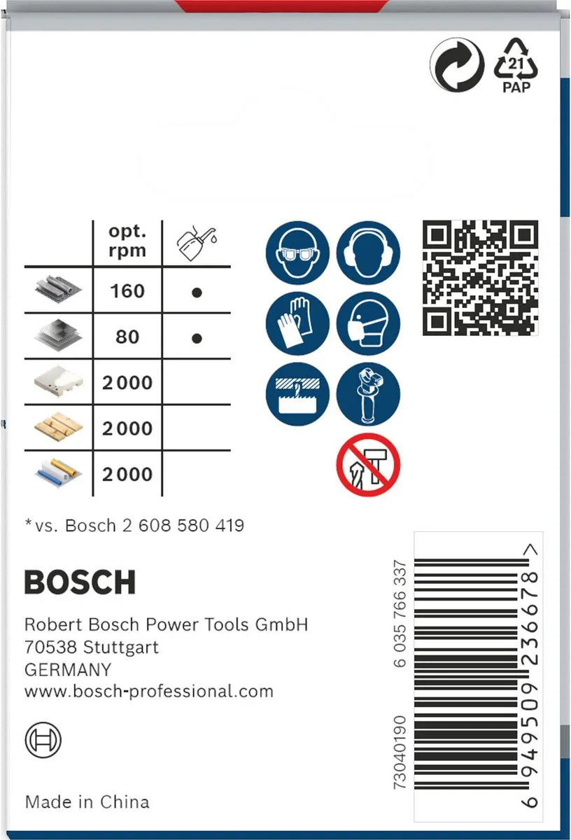 Bosch PRO Multimateriaal Gatenzaag 54mm - 26089