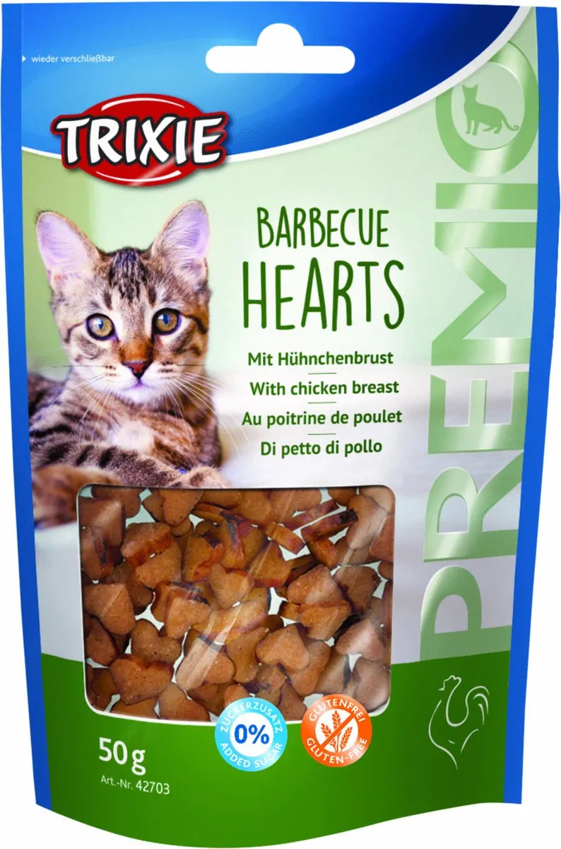 Trixie Premio Hearts Barbecue 50g