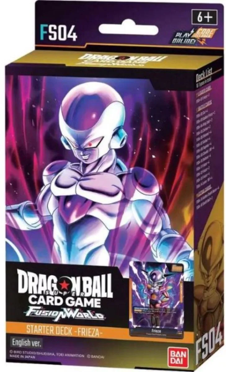 Bandai Namco Dragon Ball SCG Fusion World FS04 Starter Deck Frieza
