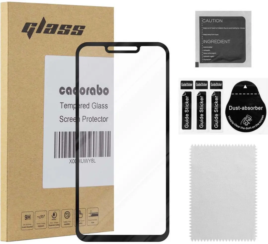 Cadorabo Screenprotector geschikt voor Huawei P SMART PLUS 2019 Volledig scherm