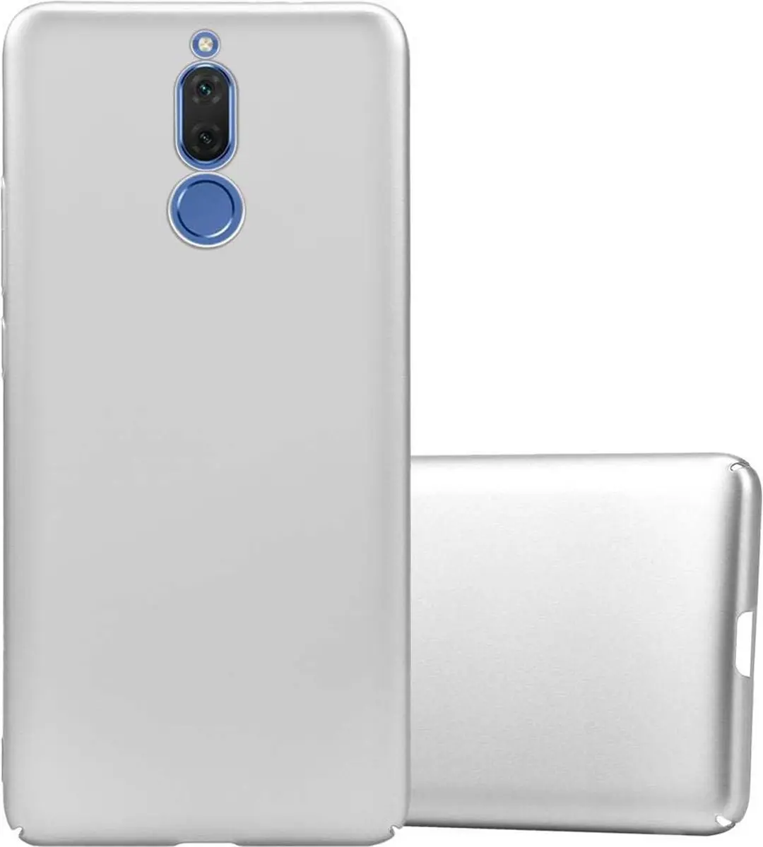 Cadorabo Hoesje geschikt voor Huawei MATE 10 LITE in METAAL ZILVER