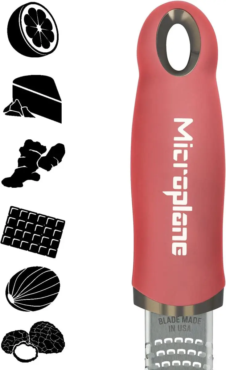 Microplane Premium Classic Zester - Fijn - Lipstick Pink - afbeelding 2 van 6
