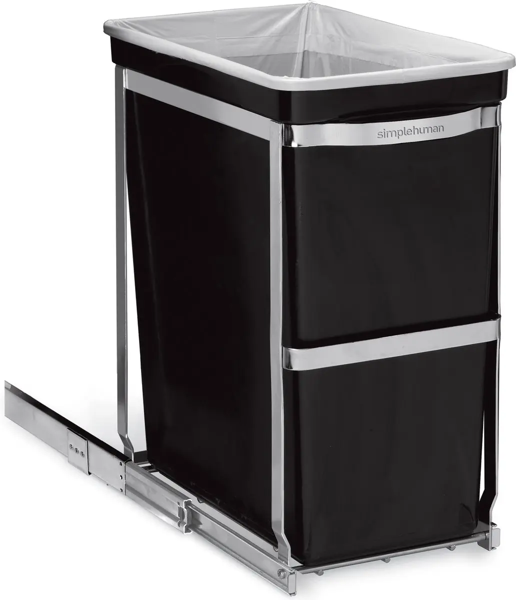 Simplehuman CW1124 Uittrekbare Afvalbak 30L