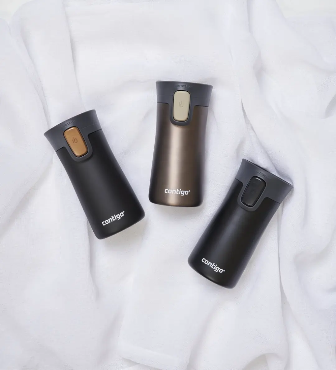 Contigo Pinnacle Autoseal Travel Mug 300ml - Latte - afbeelding 6 van 6