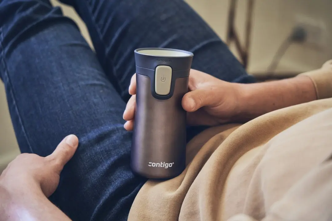 Contigo Pinnacle Autoseal Travel Mug 300ml - Latte - afbeelding 4 van 6