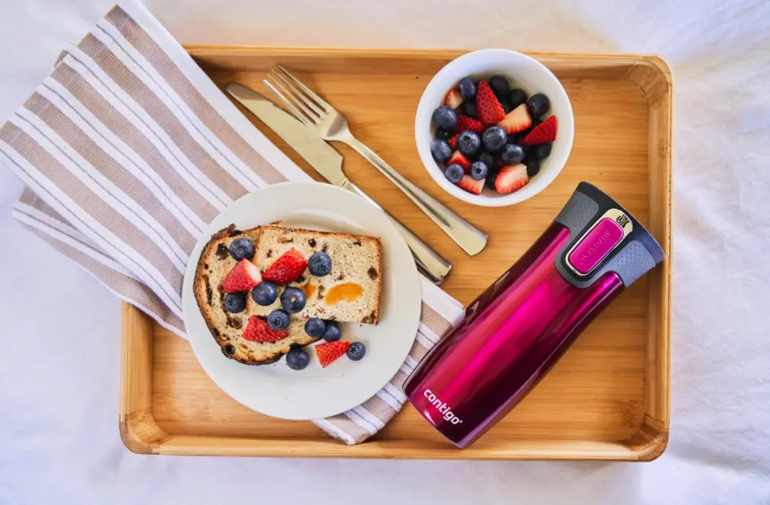 Contigo West Loop Autoseal Thermosbeker 470ml - Raspberry - afbeelding 6 van 6