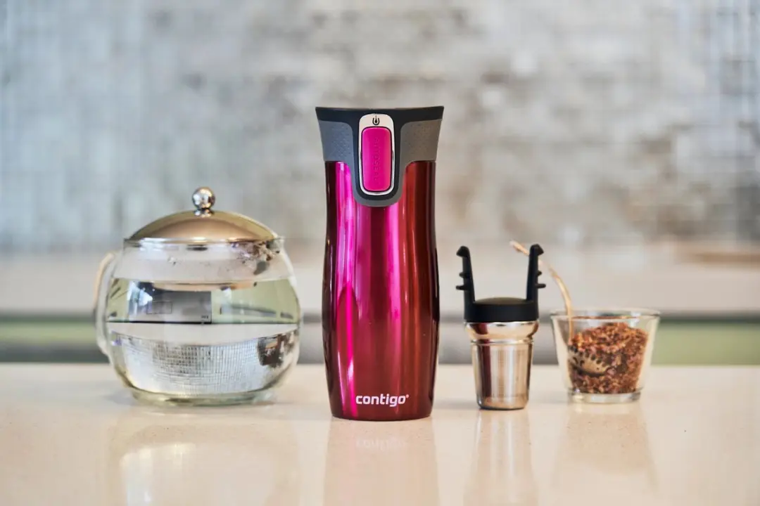 Contigo West Loop Autoseal Thermosbeker 470ml - Raspberry - afbeelding 5 van 6