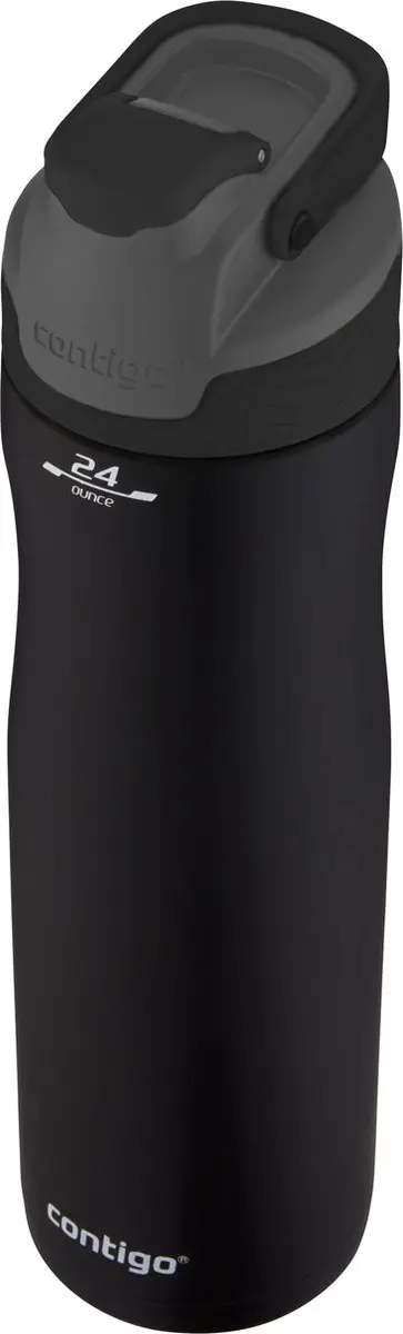 Contigo Autoseal Chill Drinkfles 720ml - Matzwart - afbeelding 3 van 6