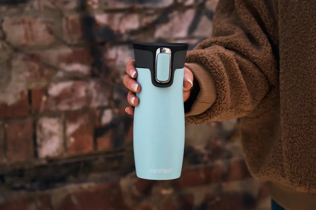 Contigo West Loop Autoseal Thermosbeker 470ml - Iced Aqua - afbeelding 4 van 6
