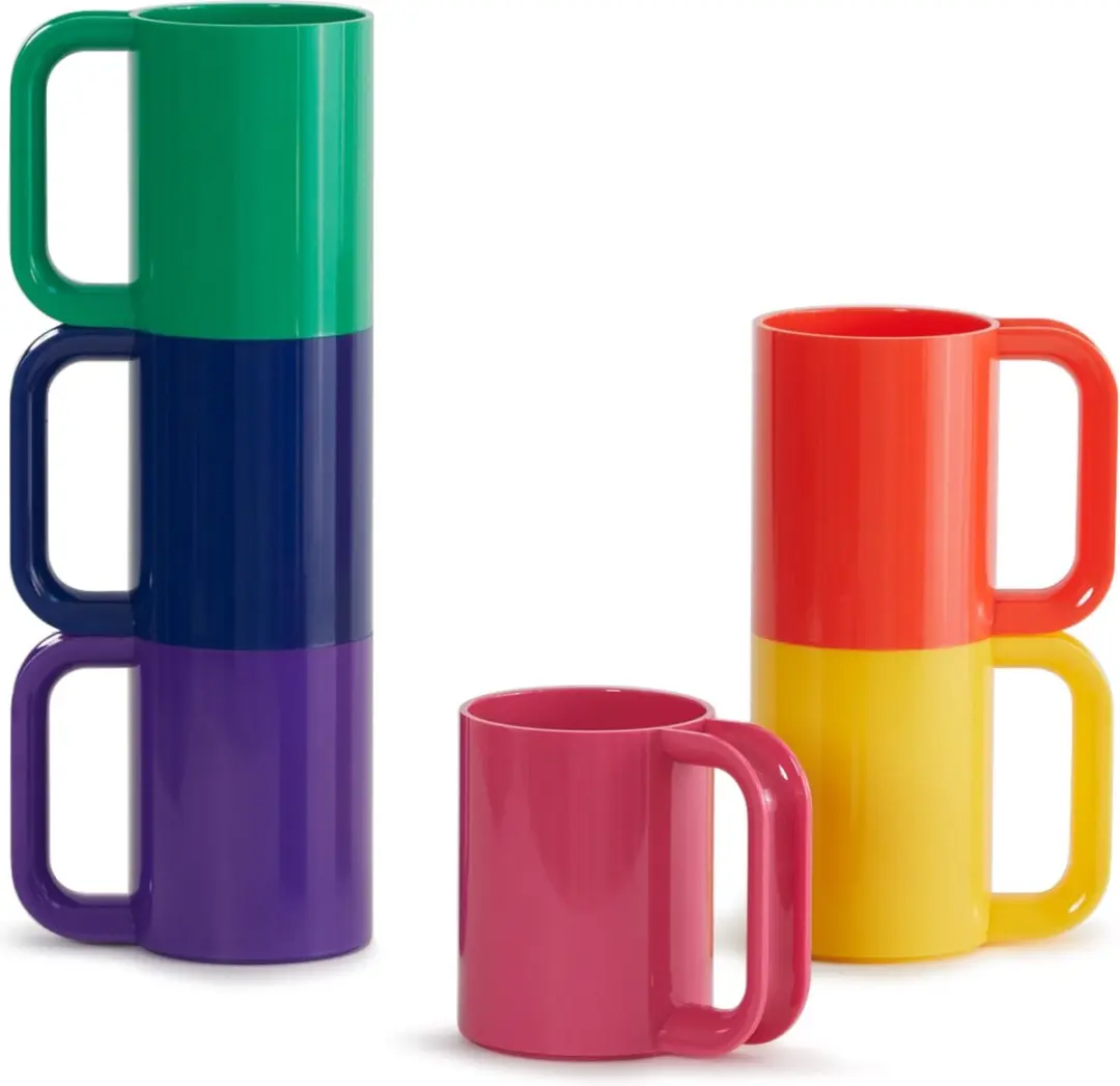 Heller Max kunststof mokken Rainbow