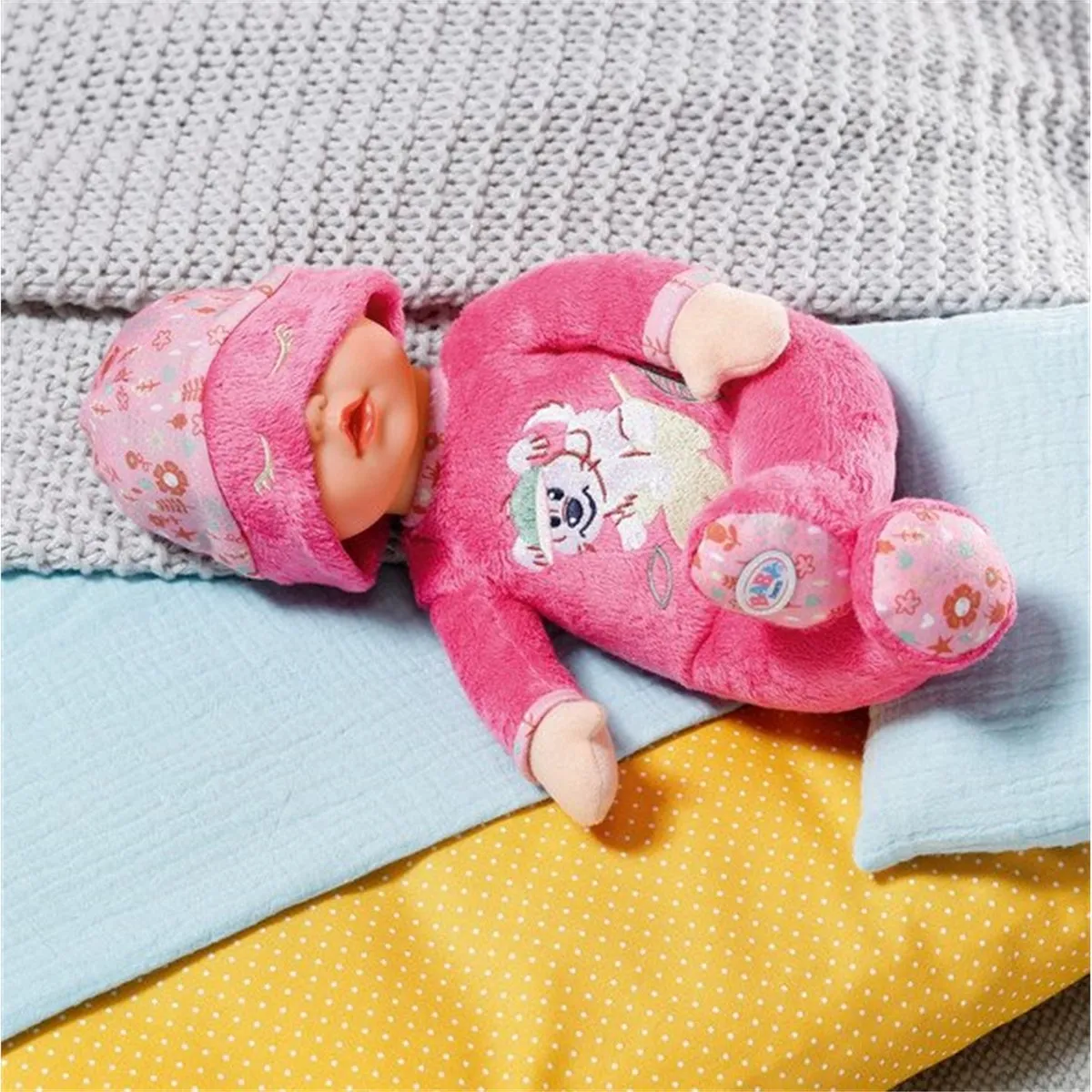 Baby Born Sleepy Babypop 30cm - Roze met Hondopdruk
