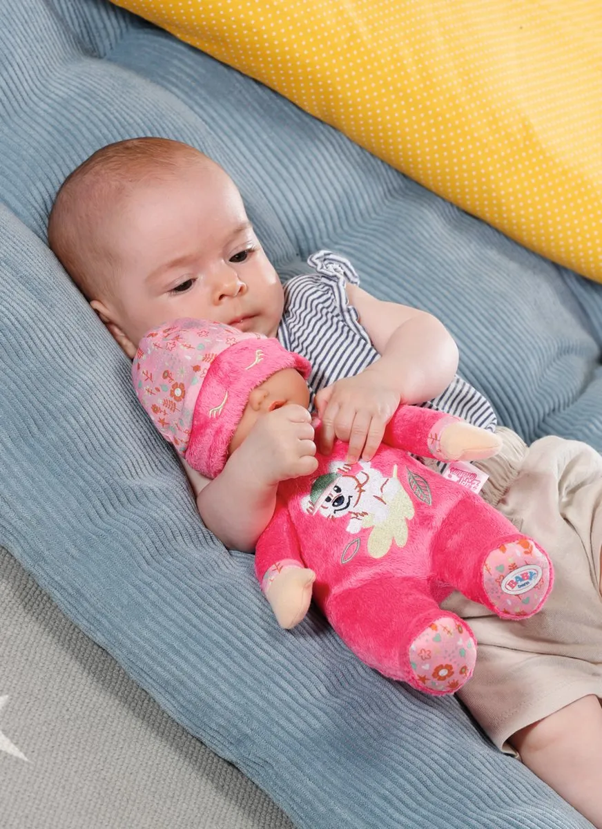 Baby Born Sleepy Babypop 30cm - Roze met Hondopdruk - afbeelding 6 van 6