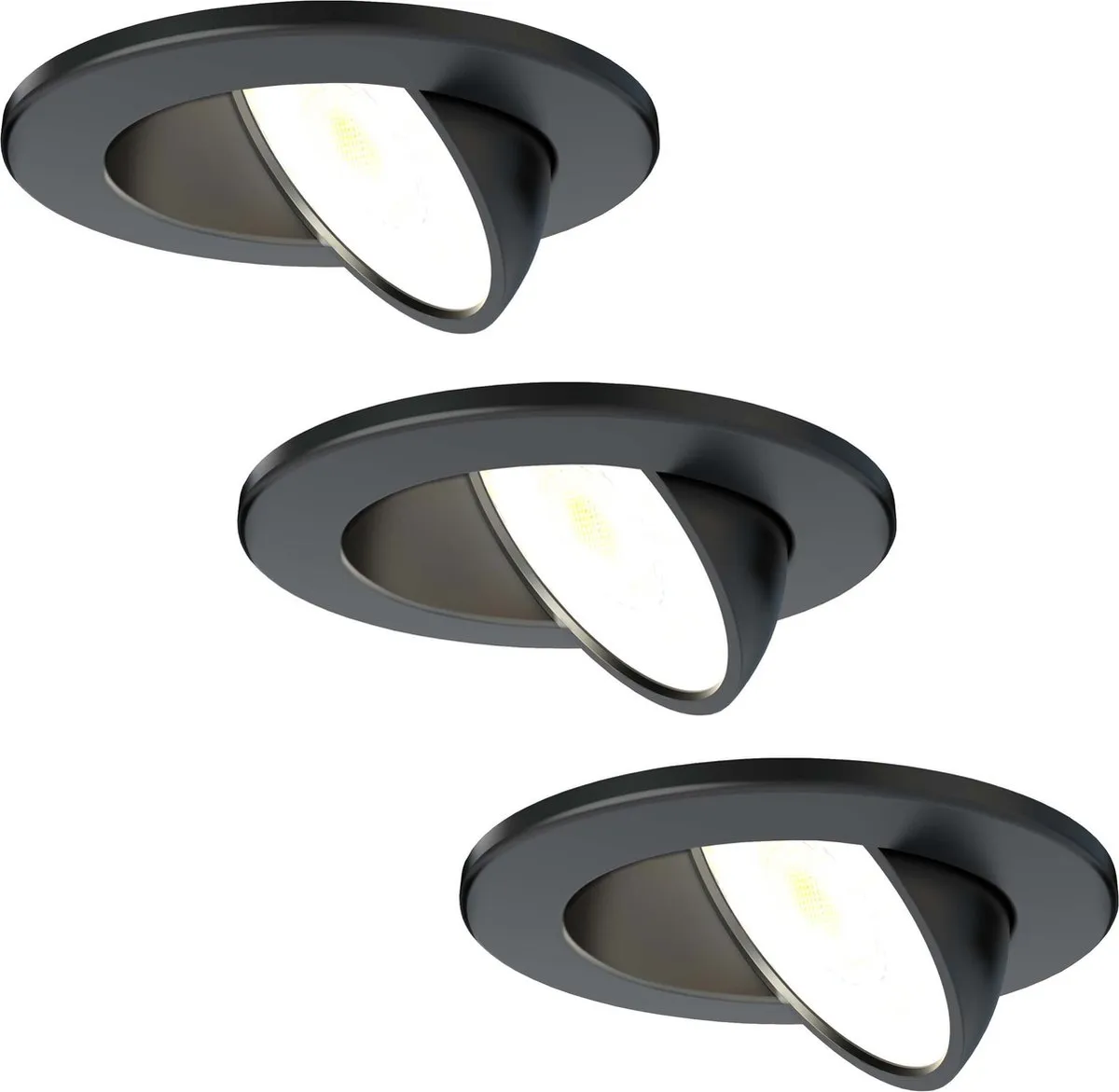 LEDVION 3X Inbouwspot 5W IP65
