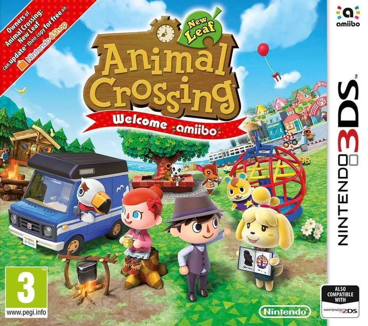 Nintendo Animal Crossing: New Leaf Nintendo 3DS - 1 Speler Offline