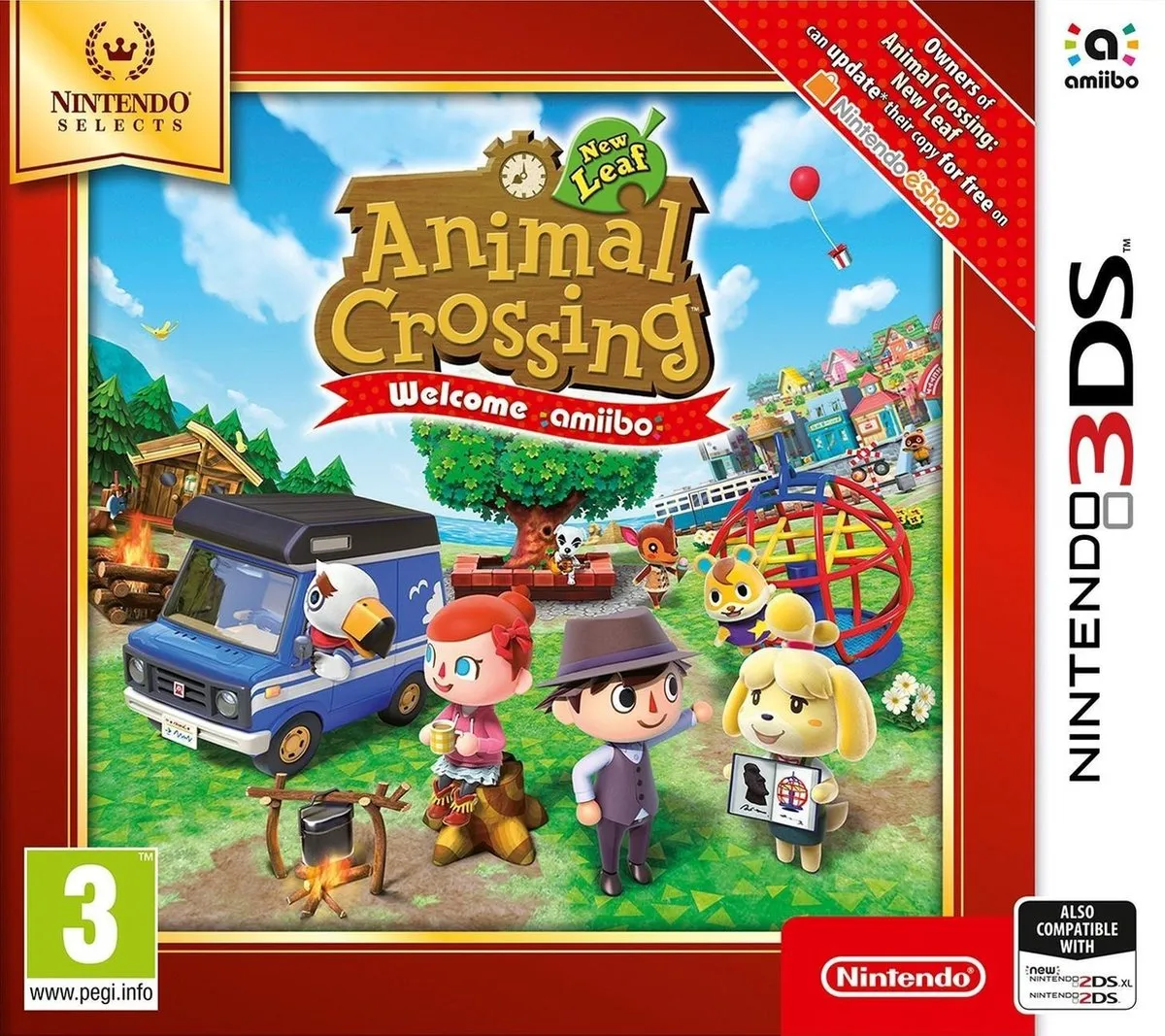 Nintendo Animal Crossing: New Leaf Nintendo 3DS - 1 Speler Offline