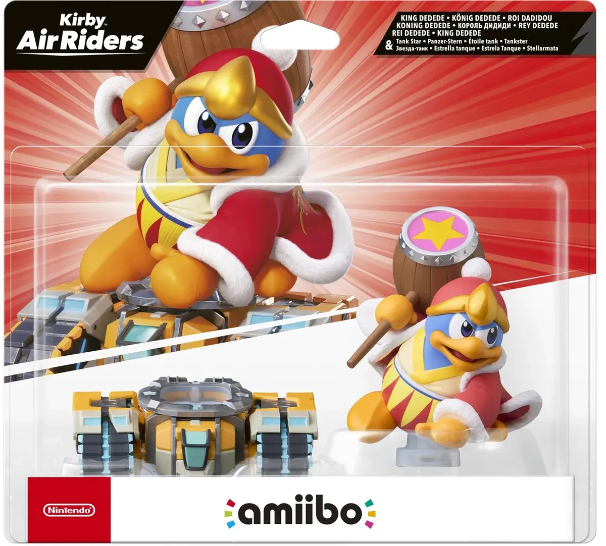 Nintendo Amiibo King Dedede & Tank Kirby Air Riders