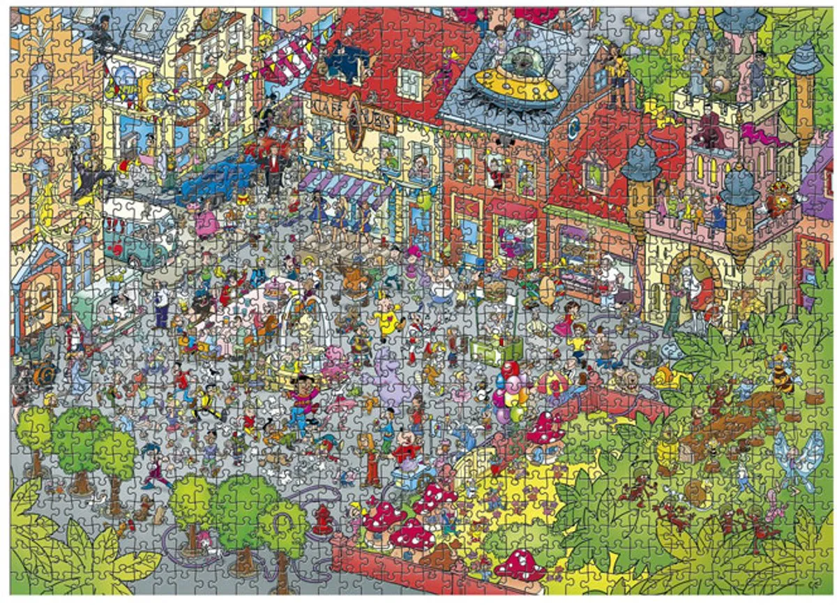 Studio 100 Puzzel 30 Jaar - 104 & 1000 Stuks Multicolor