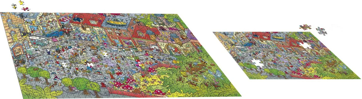 Studio 100 Puzzel 30 Jaar - 104 & 1000 Stuks Multicolor