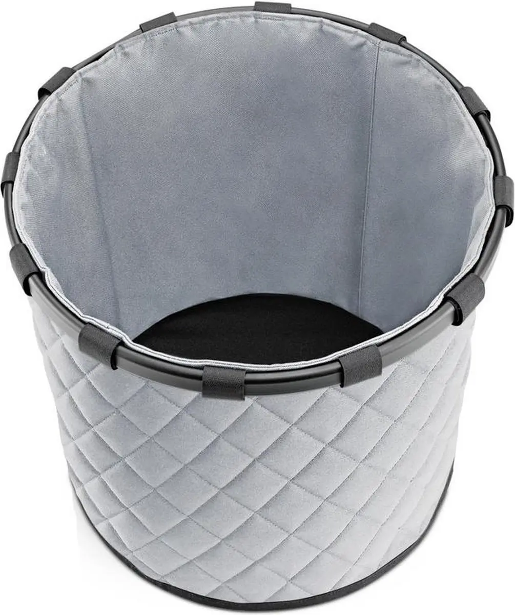 Reisenthel Homebasket M Opbergmand 30L - Frame Rhombus Lichtgrijs - afbeelding 2 van 6