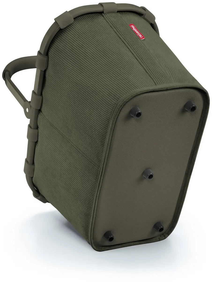 Reisenthel Carrybag Boodschappentas - 22L - Cord Dark Macha Groen - afbeelding 3 van 6