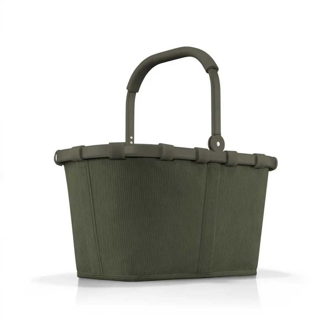 Reisenthel Carrybag Boodschappentas - 22L - Cord Dark Macha Groen - afbeelding 6 van 6