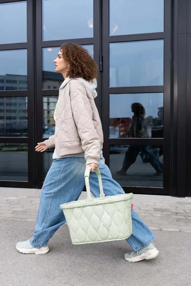 Reisenthel Carrybag Boodschappenmand 22L - Mintgroen - afbeelding 4 van 6