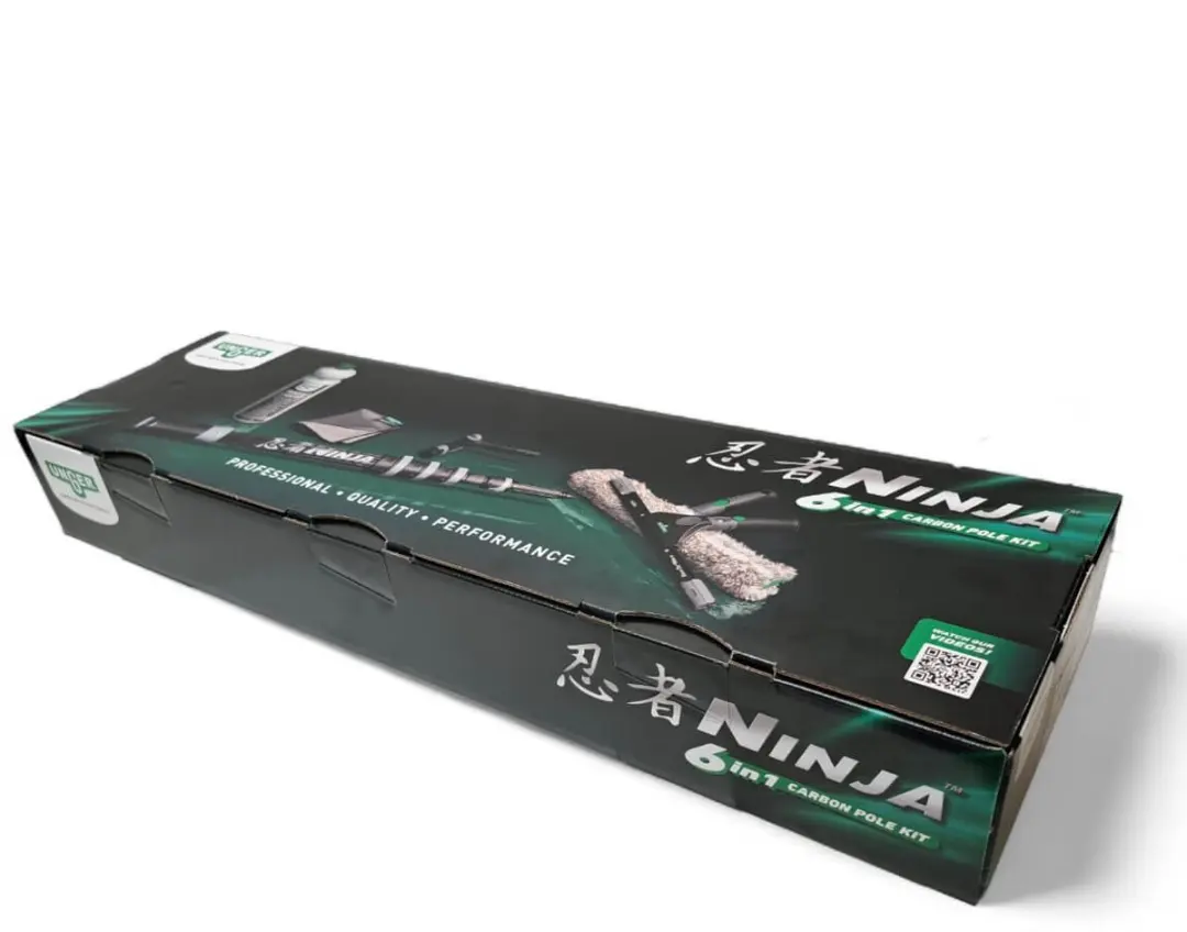 Unger NINJA Carbonstokkenset 6-in-1 AKN19 - 1,9m - afbeelding 3 van 6