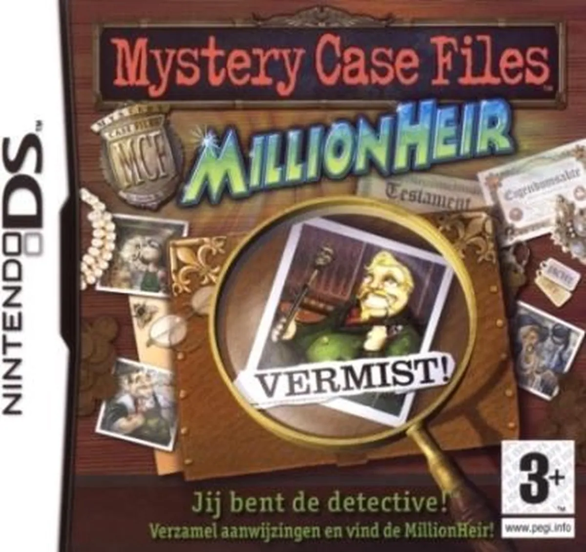 Nintendo Mystery Case Files Millionheir - 4 Spelers