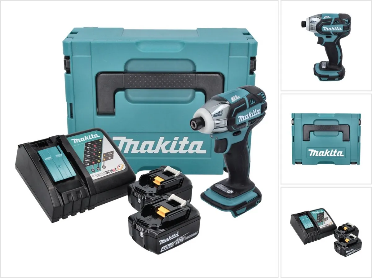 Makita DTS 141 RMJ Accu-Impulsschroevendraaier 18V 40Nm
