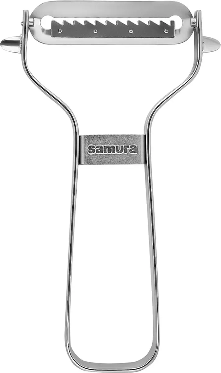 Samura SVP-01J Dunschiller Julienne - Zilver - afbeelding 3 van 3