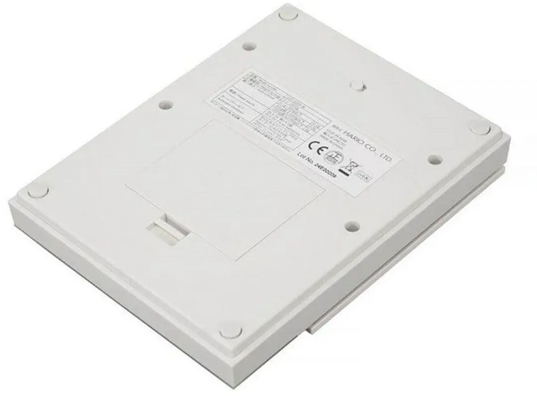 Hario Polaris CST-2000-W Keukenweegschaal - Wit - afbeelding 6 van 6