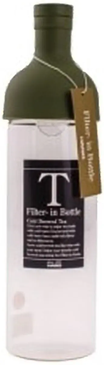 Hario Filter-in-Bottle Filterfles 750ml - Olijfgroen - afbeelding 3 van 6