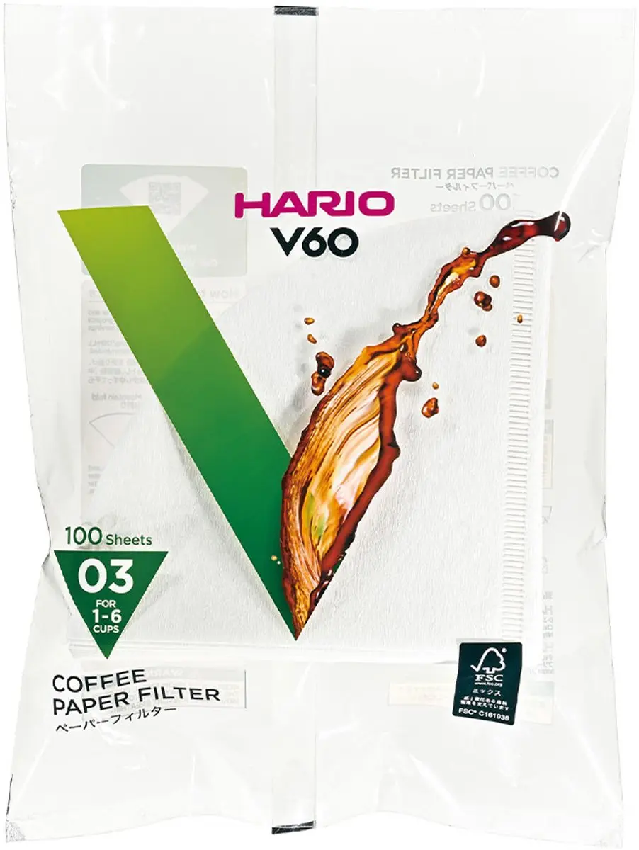 Hario V60 Koffiefilters Maat 03